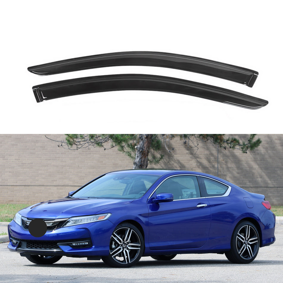 Window Visors for Honda Accord Coupe 2013-2017, 2-Piece