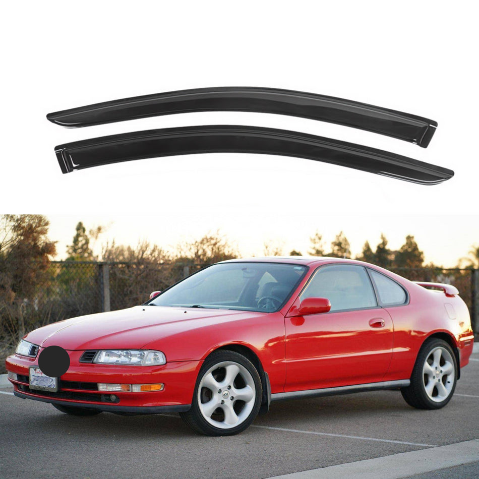 Window Visors for Honda Prelude 1992-1996, 2-Piece