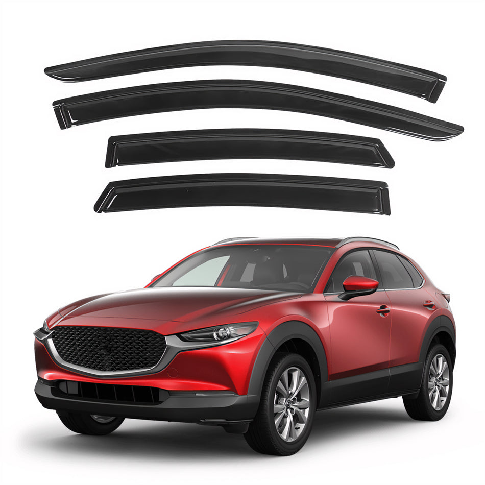 Window Visors for Mazda CX-30 2020-2024, 4-Piece