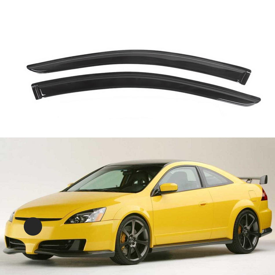 Window Visors for Honda Accord Coupe 1998-2002, 2-Piece