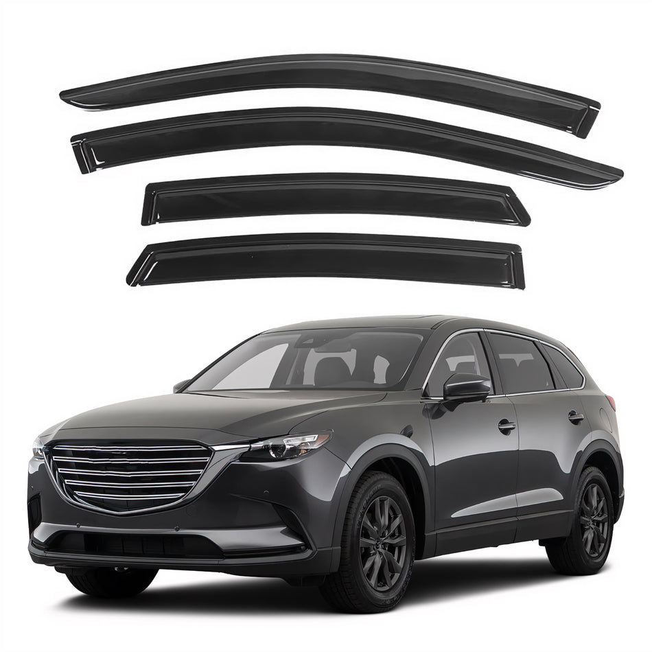 Window Visors for Mazda CX-9 2016-2023, 4-Piece