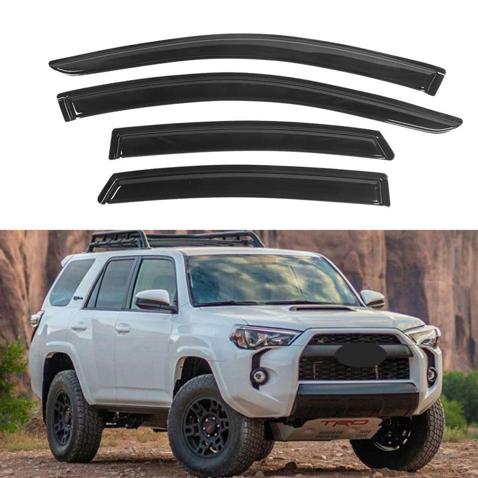 Window Visors for Toyota 4Runner 2010-2024, 4-Piece