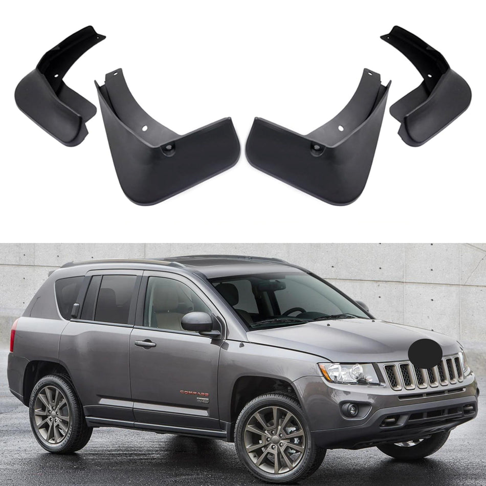 Mud Flap for Jeep Compass 2011-2016, 4-Piece