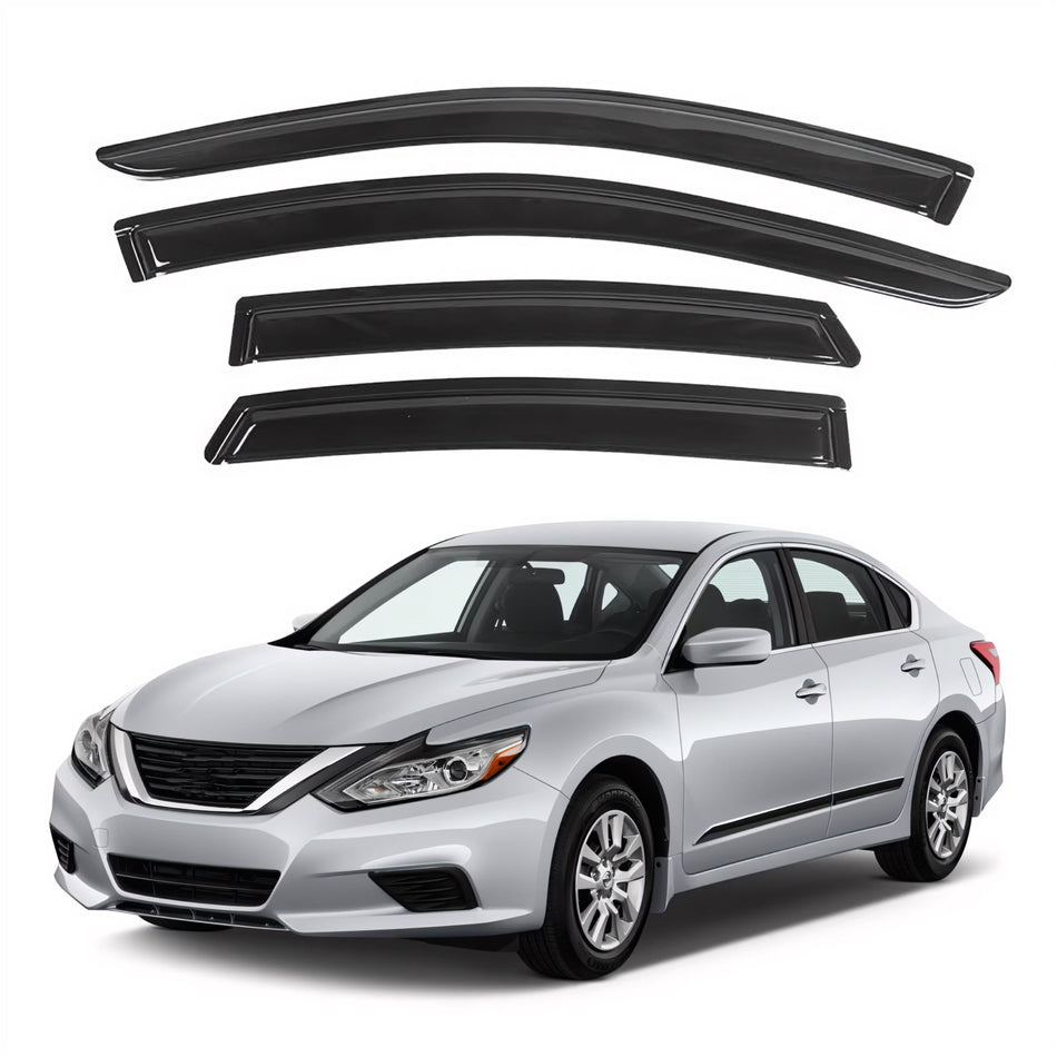 Window Visors for Nissan Altima 2013-2018, 4-Piece