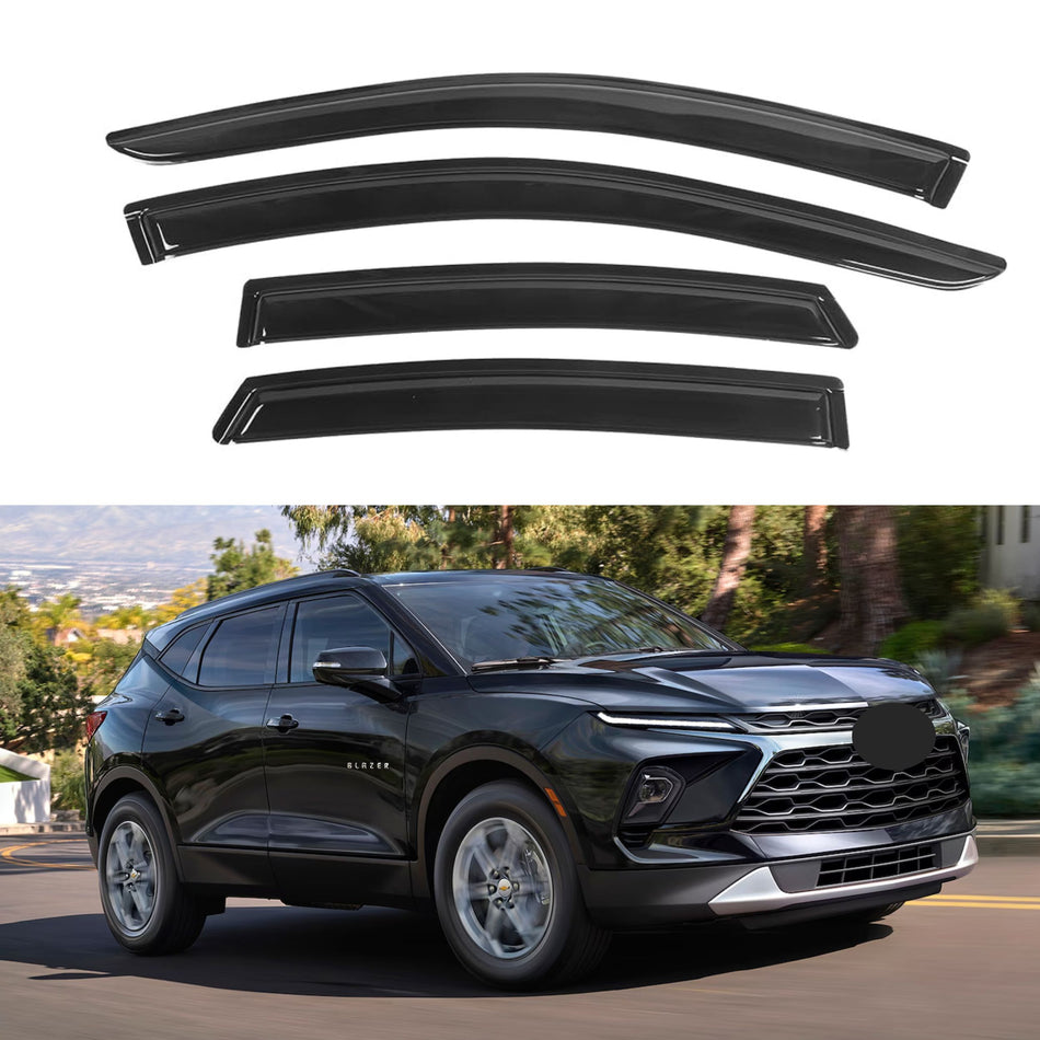 Side Window Deflectors for Chevrolet Blazer 2019-2024, 4-Piece