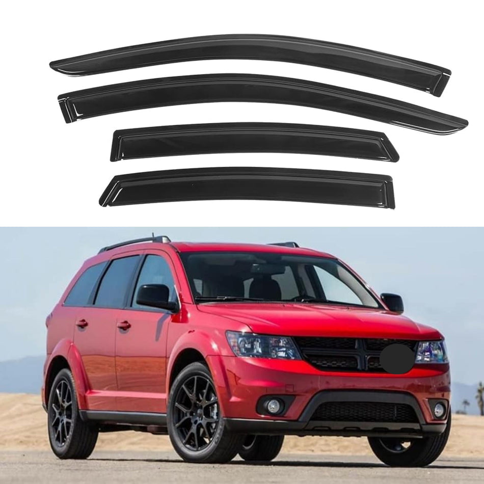 Side Window Deflectors for Dodge Journey 2009-2020, 4-Piece