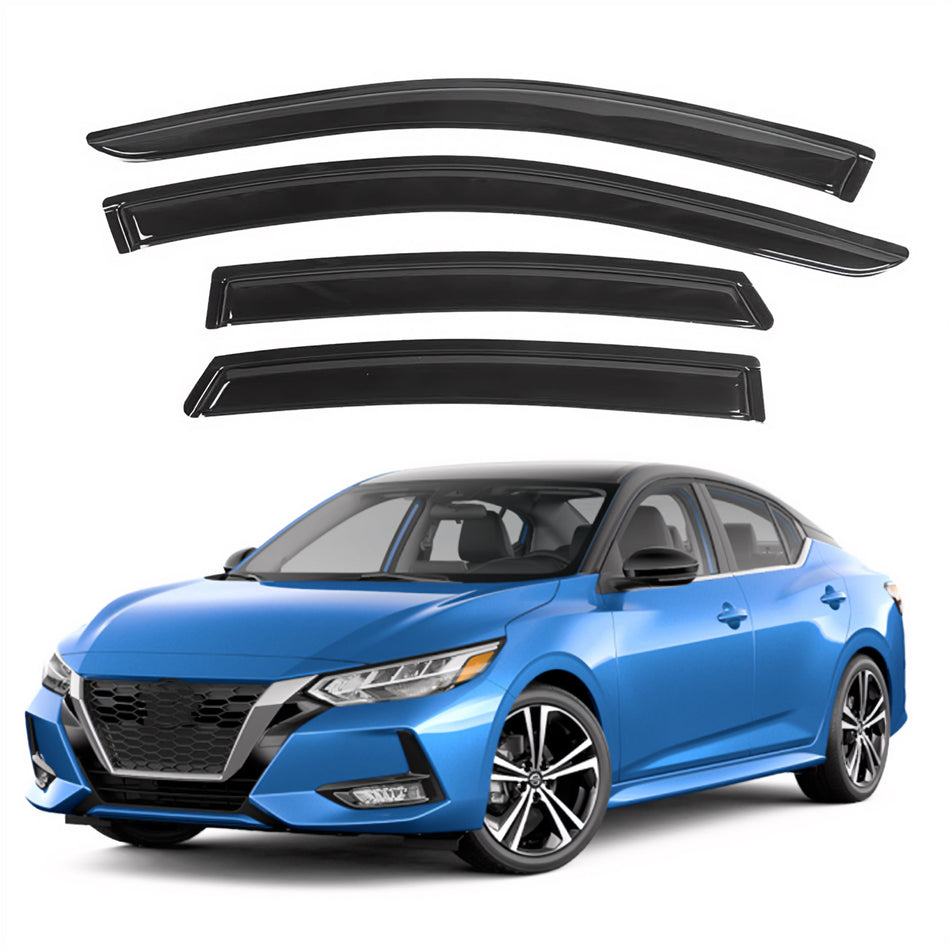 Window Visors for Nissan Sentra 2020-2024, 4-Piece