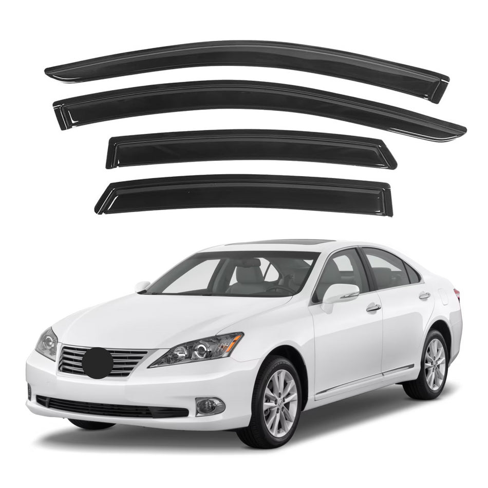 Window Visors for Lexus ES Series 2007-2012, 4-Piece