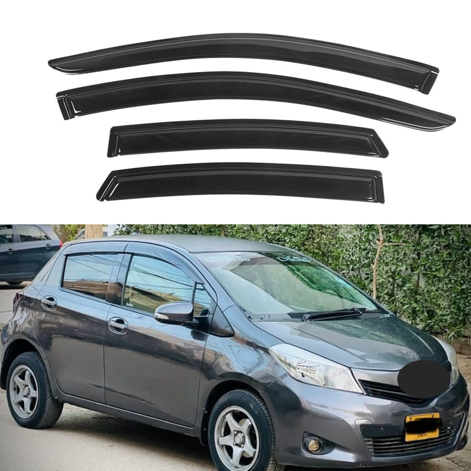 Window Visors for Toyota Yaris Hatchback 2012-2018, 4-Piece