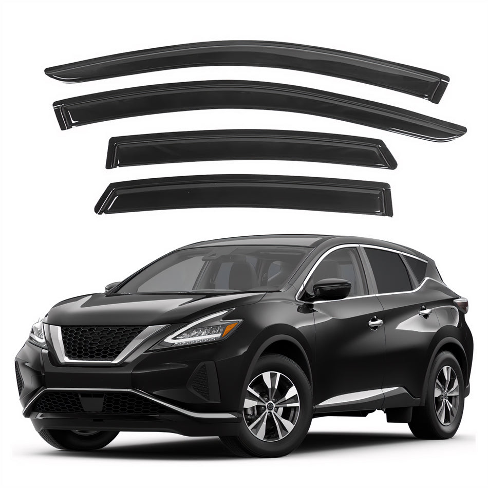 Window Visors for Nissan Murano 2015-2023, 4-Piece