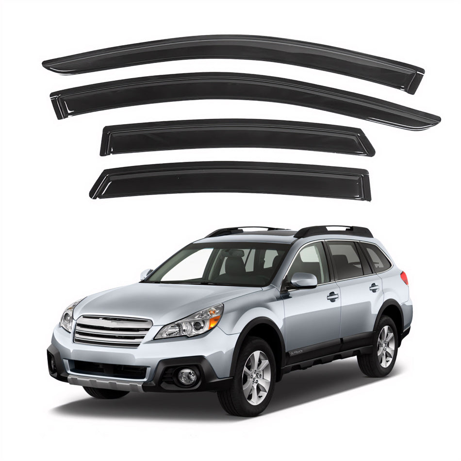 Window Visors for Subaru Outback 2010-2014, 4-Piece