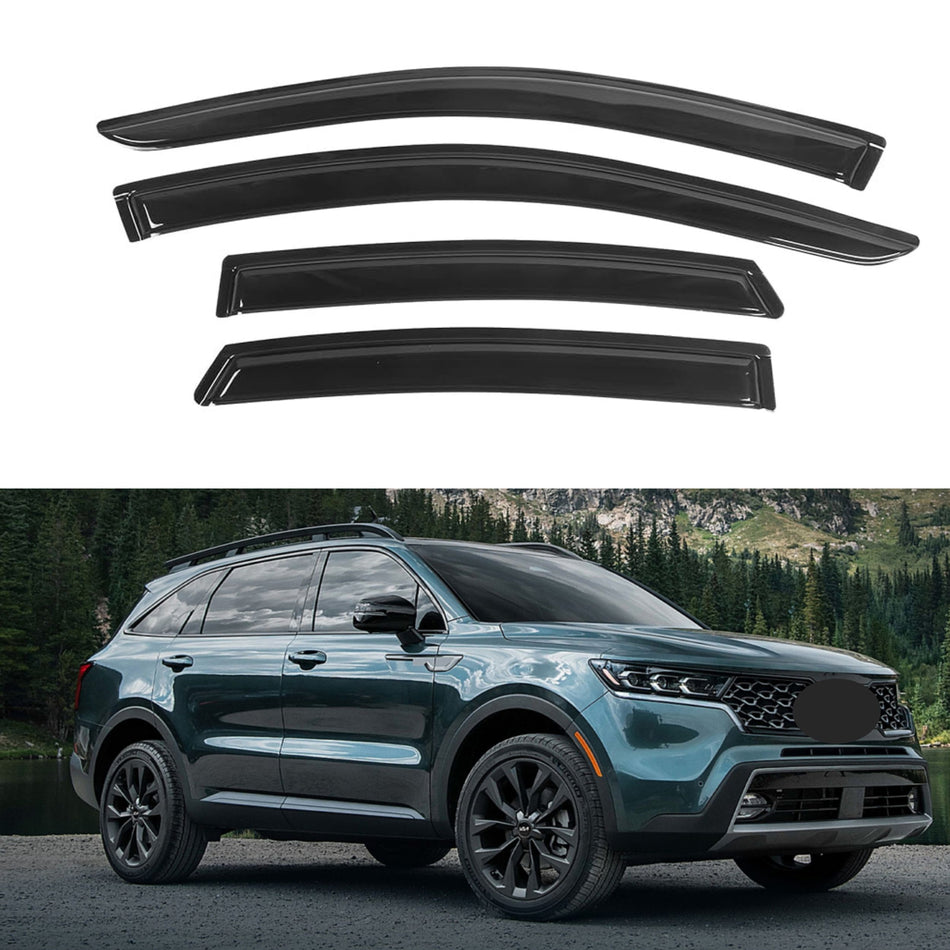 Window Visors for Kia Sorento 2021-2024, 4-Piece