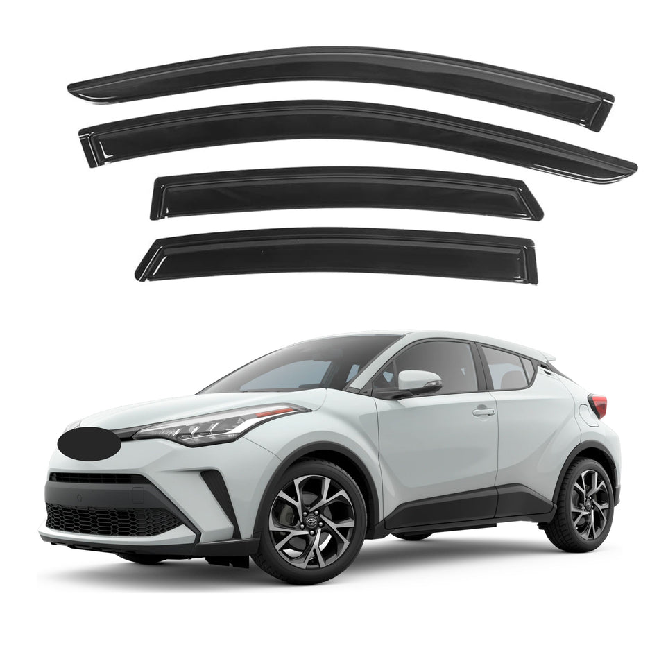 Window Visors for Toyota C-HR 2017-2022, 4-Piece