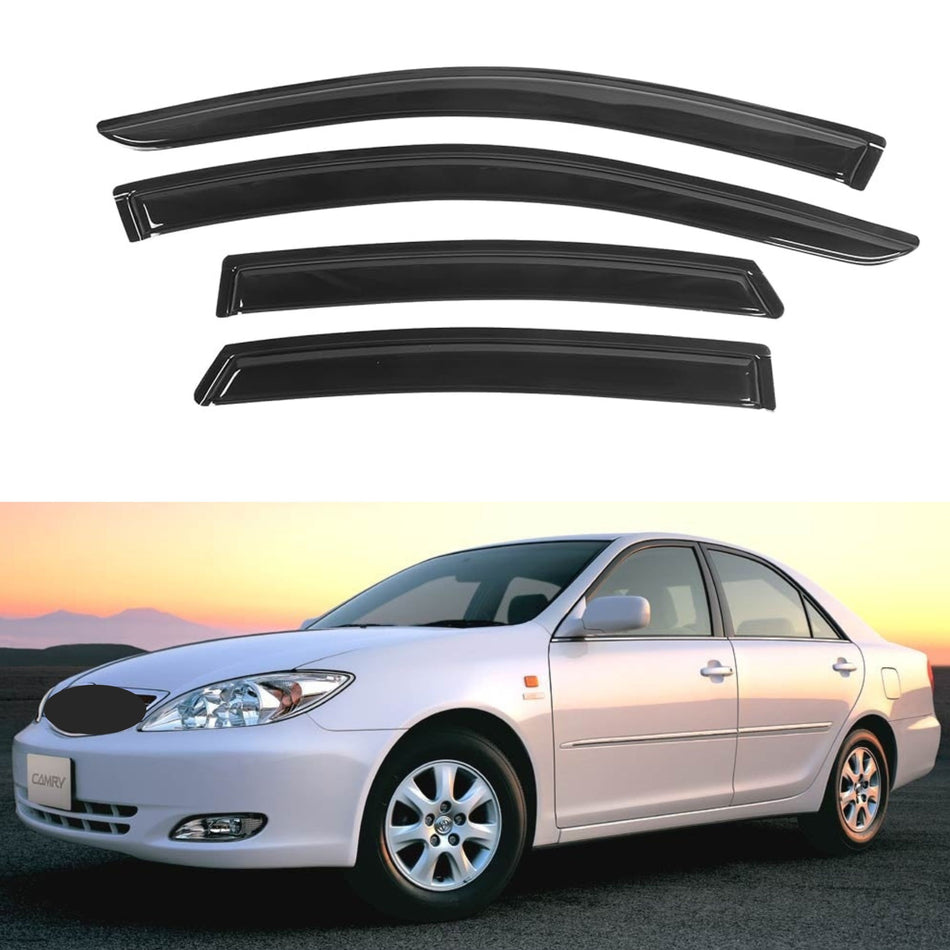 Window Visors for Toyota Camry 1997-2001, 4-Piece