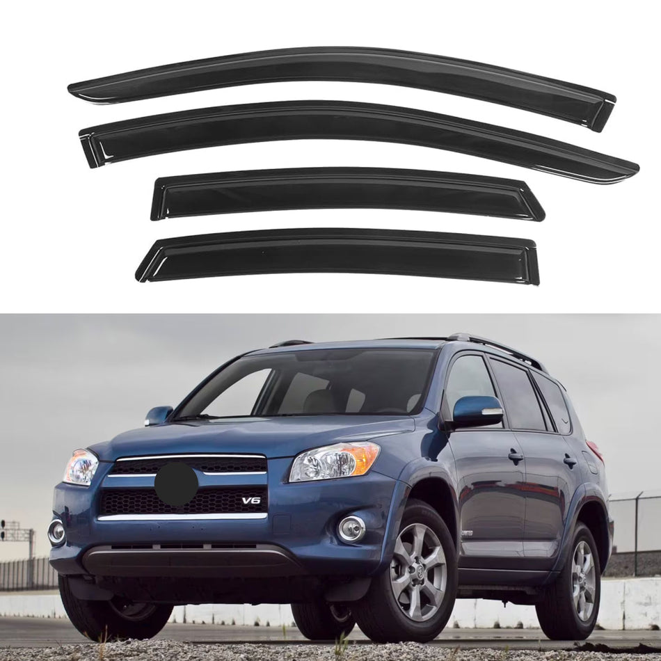 Window Visors for Toyota Rav4 2006-2012, 4-Piece