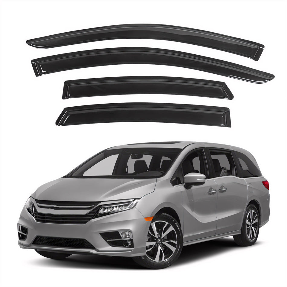 Window Visors for Honda Odyssey 2011-2017, 4-Piece