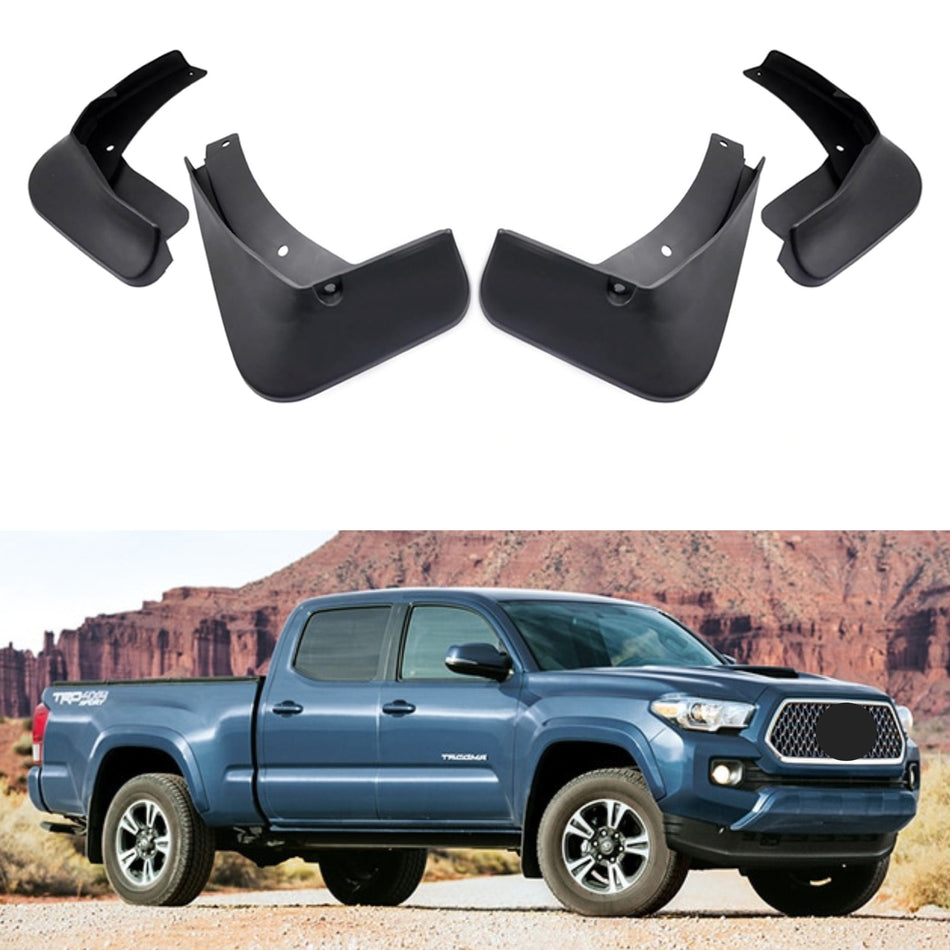 Mud Flap for Toyota Tacoma 2016-2021 (All Cab Sizes), 4-Piece