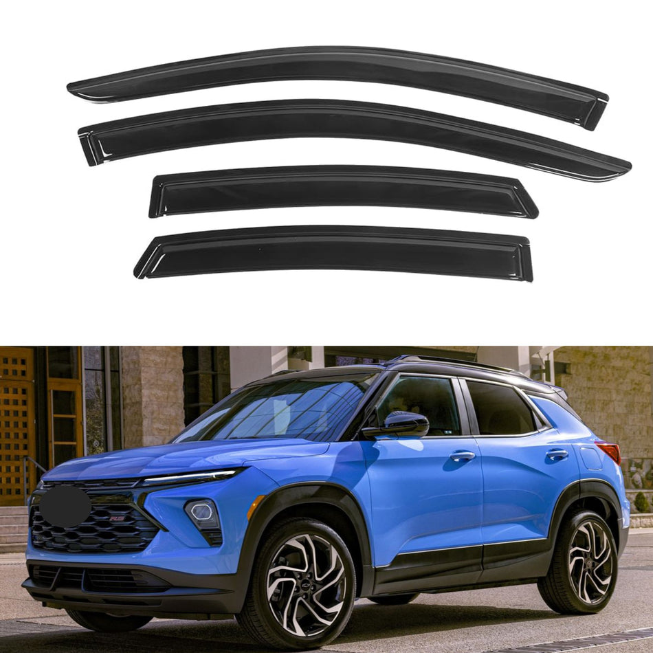 Side Window Deflectors for Chevrolet Trailblazer 2021-2024, 4-Piece