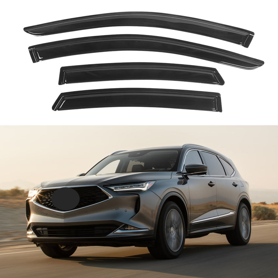 Window Visors for Acura MDX 2022-2024, 4-Piece