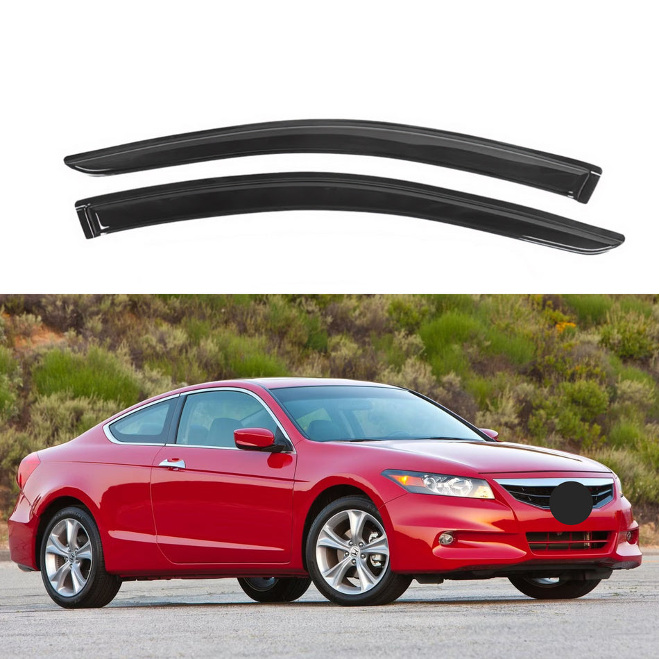 Window Visors for Honda Accord Coupe 2008-2012, 2-Piece