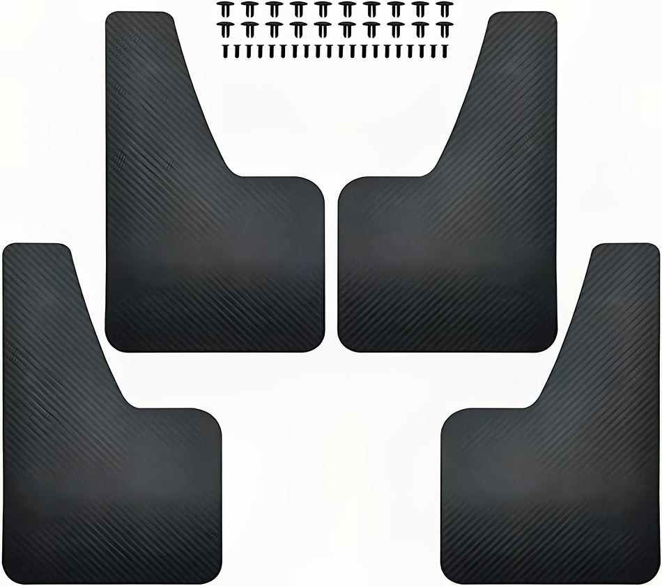 Mud Flap for Universal Fit for Sedan, 4-Piece