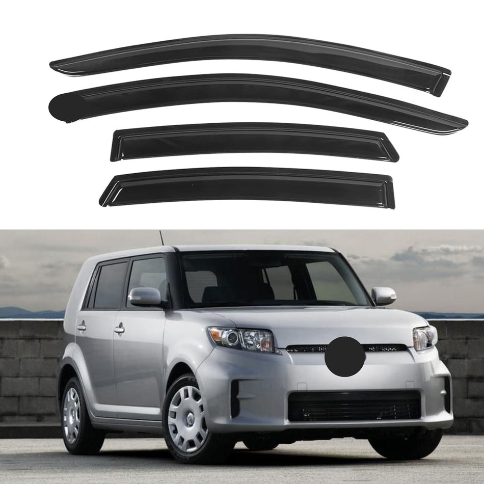 Window Visors for Scion xB 2008-2015, 4-Piece