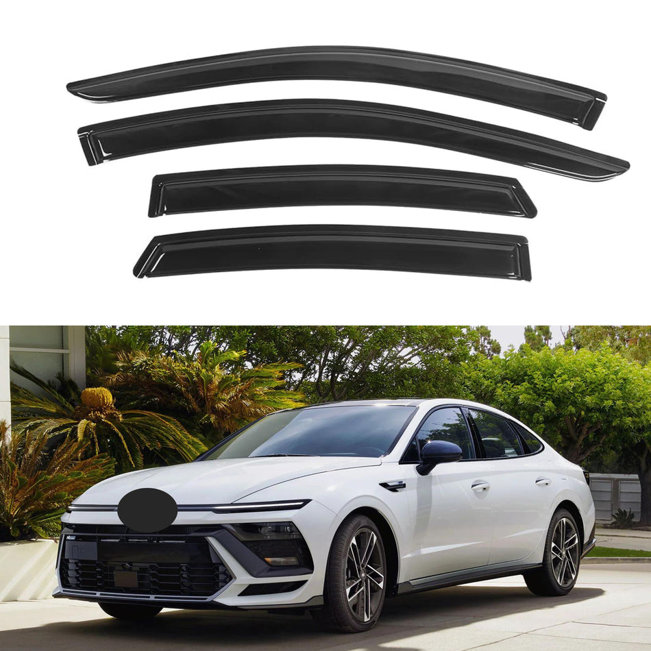 Window Visors for Hyundai Sonata 2020-2024, 4-Piece