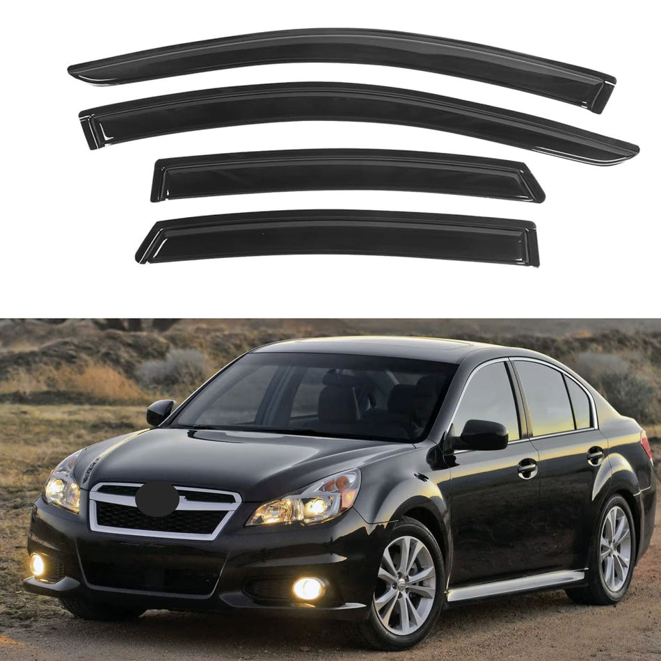 Window Visors for Subaru Legacy 2010-2014, 4-Piece