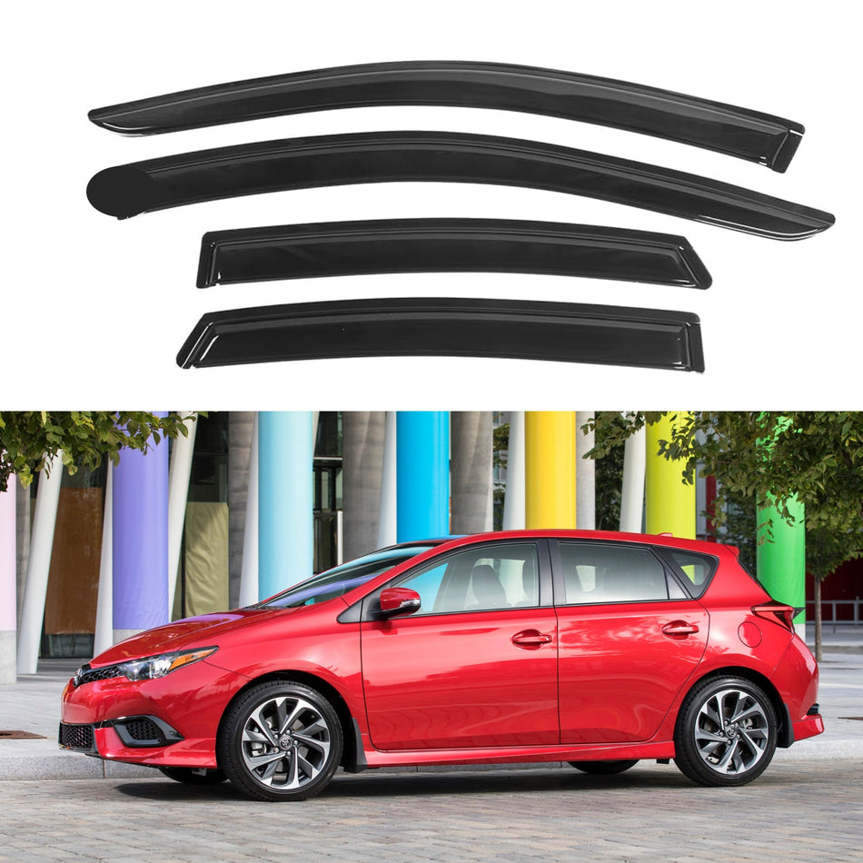 Window Visors for Toyota Corolla iM 2017-2018, 4-Piece