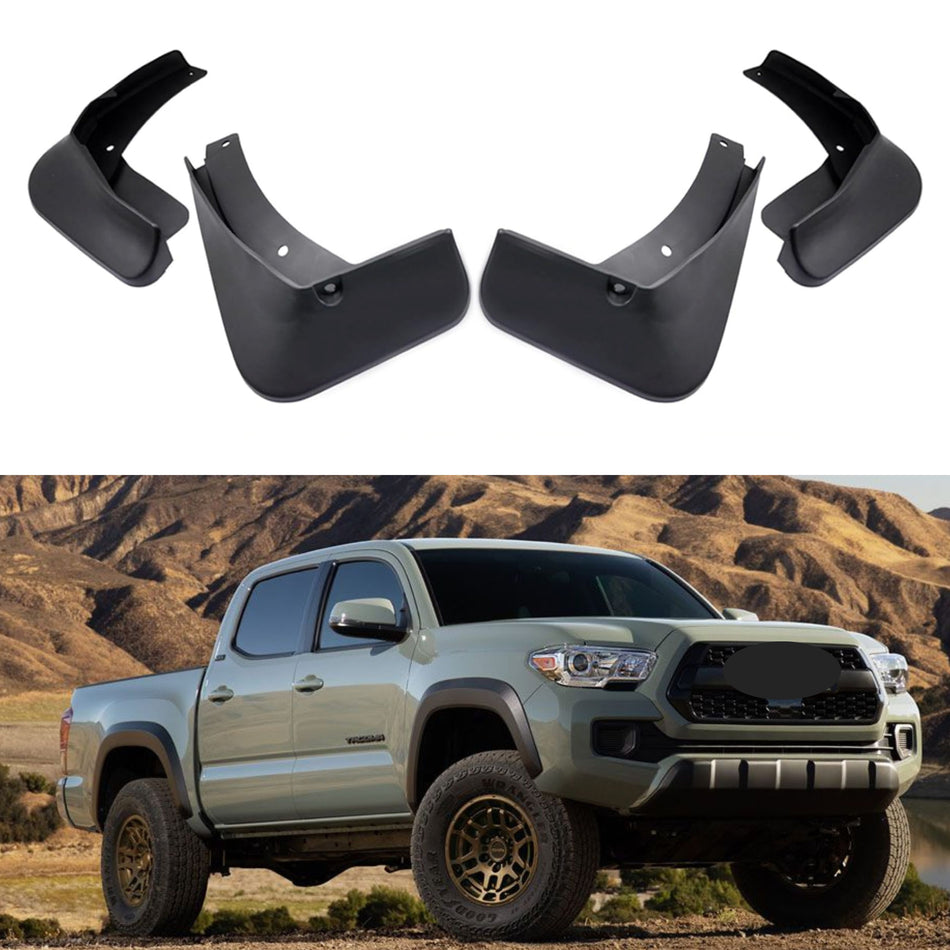 Mud Flap for Toyota Tacoma 2022-2024 (All Cab Sizes), 4-Piece