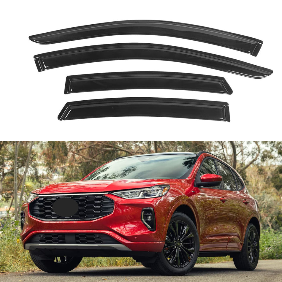 Side Window Deflectors for Ford Escape 2020-2024, 4-Piece