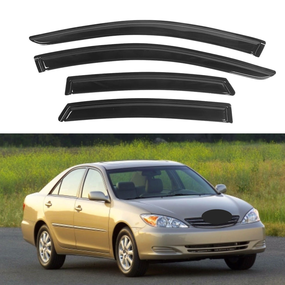 Window Visors for Toyota Camry 2002-2006, 4-Piece