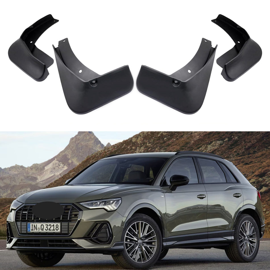 Mud Flap for Audi Q3 2019-2024 (Excludes Sportback Model), 4-Piece