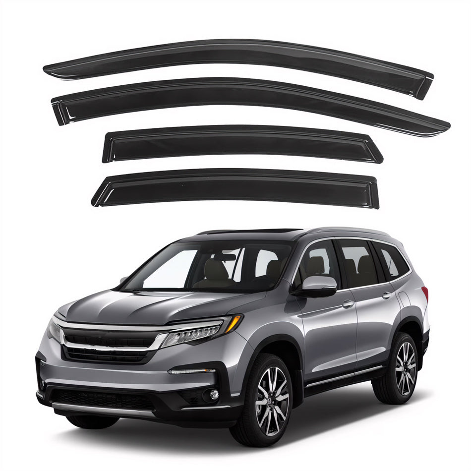 Window Visors for Honda Pilot 2016-2022, 4-Piece