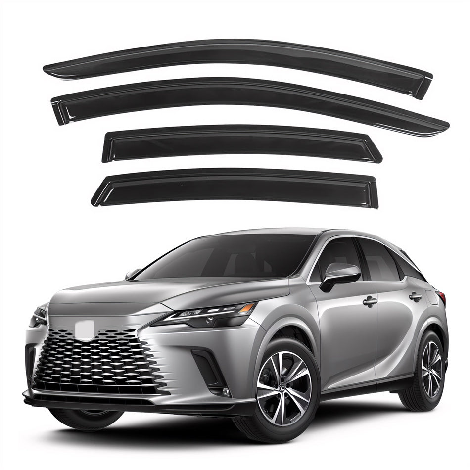 Window Visors for Lexus RX Series 2023-2024, 4-Piece